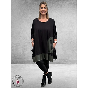 VINCENZO ALLOCCA Tuniek Lederpatch 